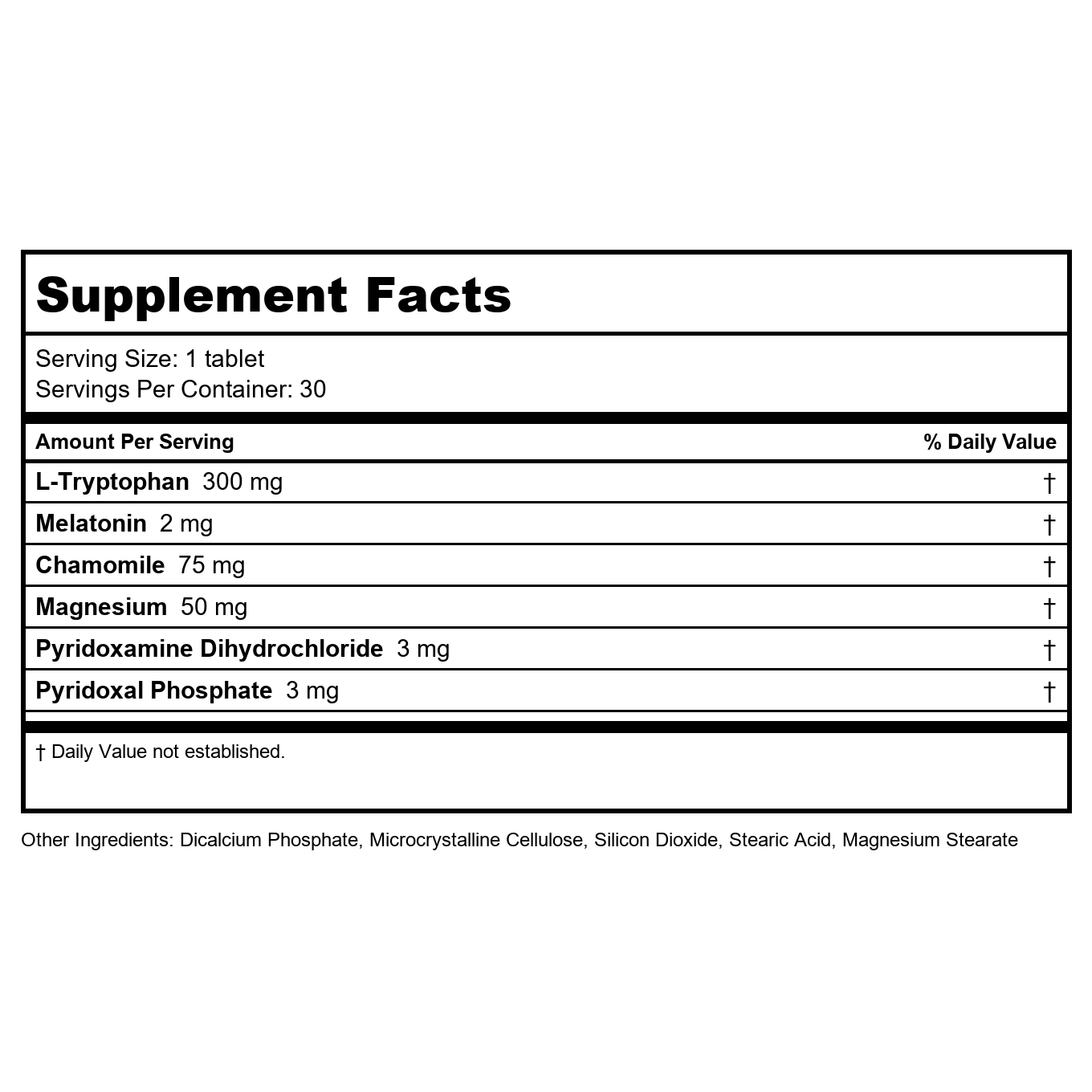 Nature's Vision - Vitalsom Advanced Restorative Sleep Technology - 30 Tablets