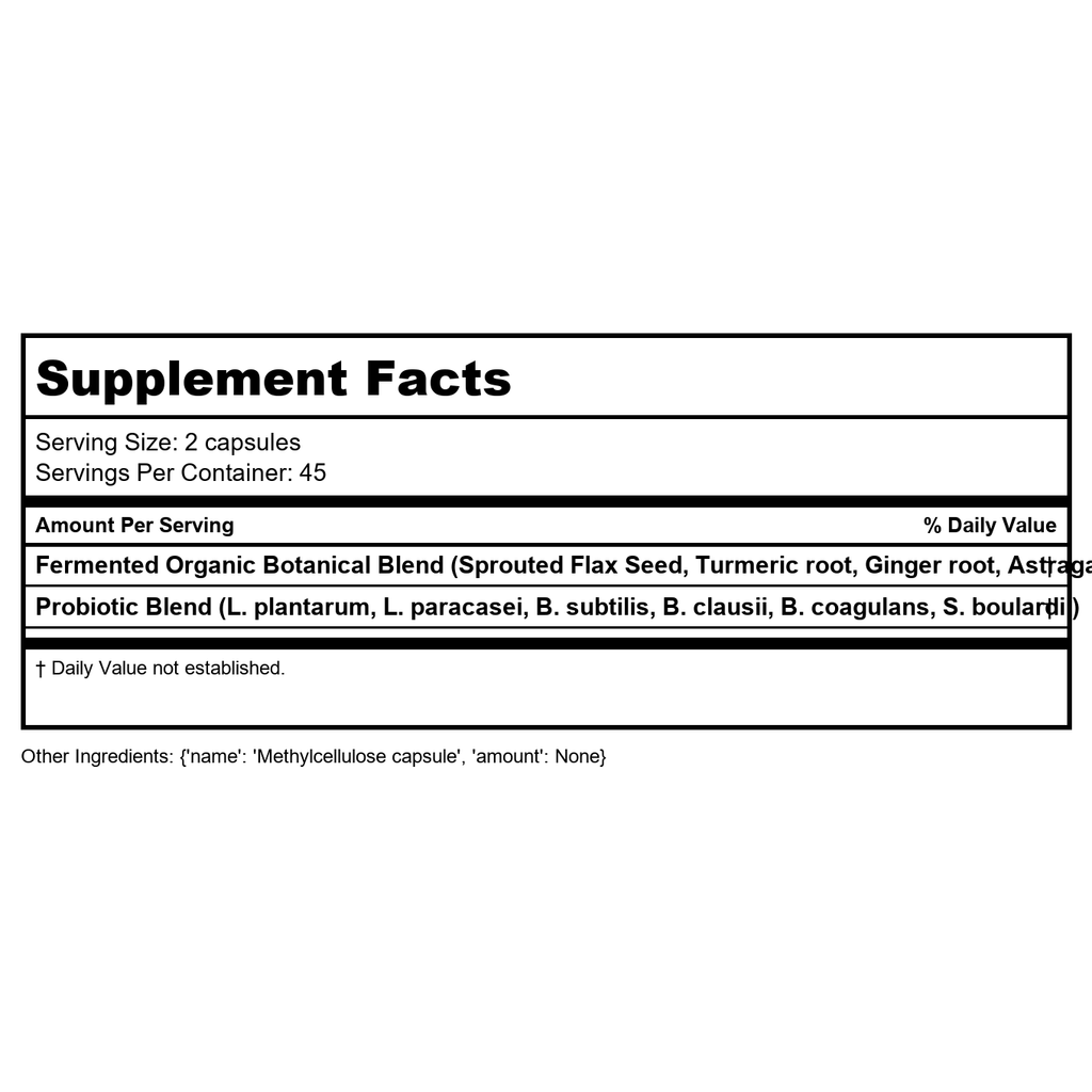Codeage - SBO Probiotics - Multi Strain Soil Based Organisms Blend Shelf Stable 100 Billion CFU - 90 Capsules
