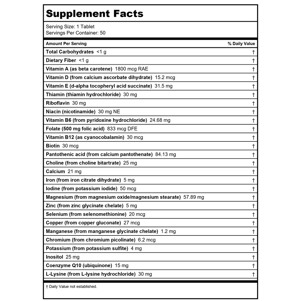 Swisse - Men's Ultivite Multivitamin - 50 Tablets