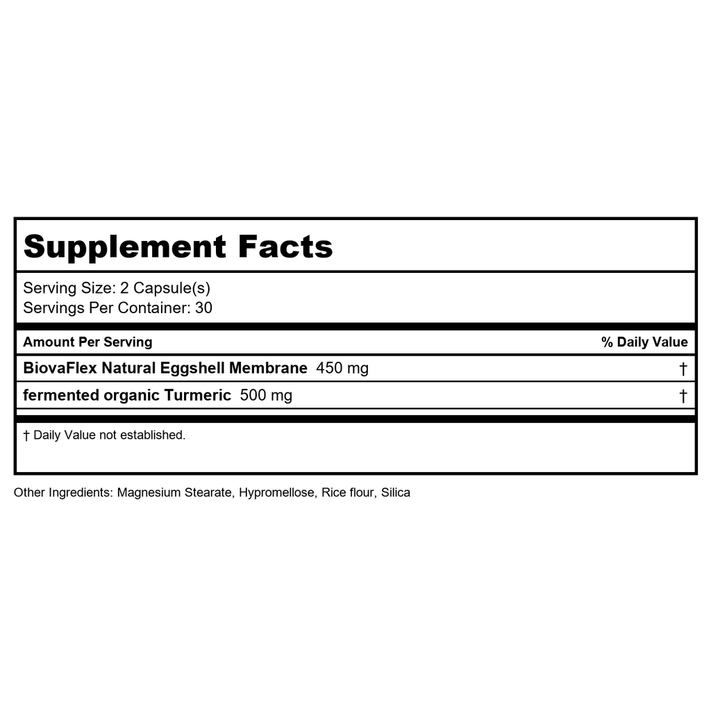 Genuine Health - Fast Joint+ Care with Fermented Turmeric - 60 Vegetarian Capsules
