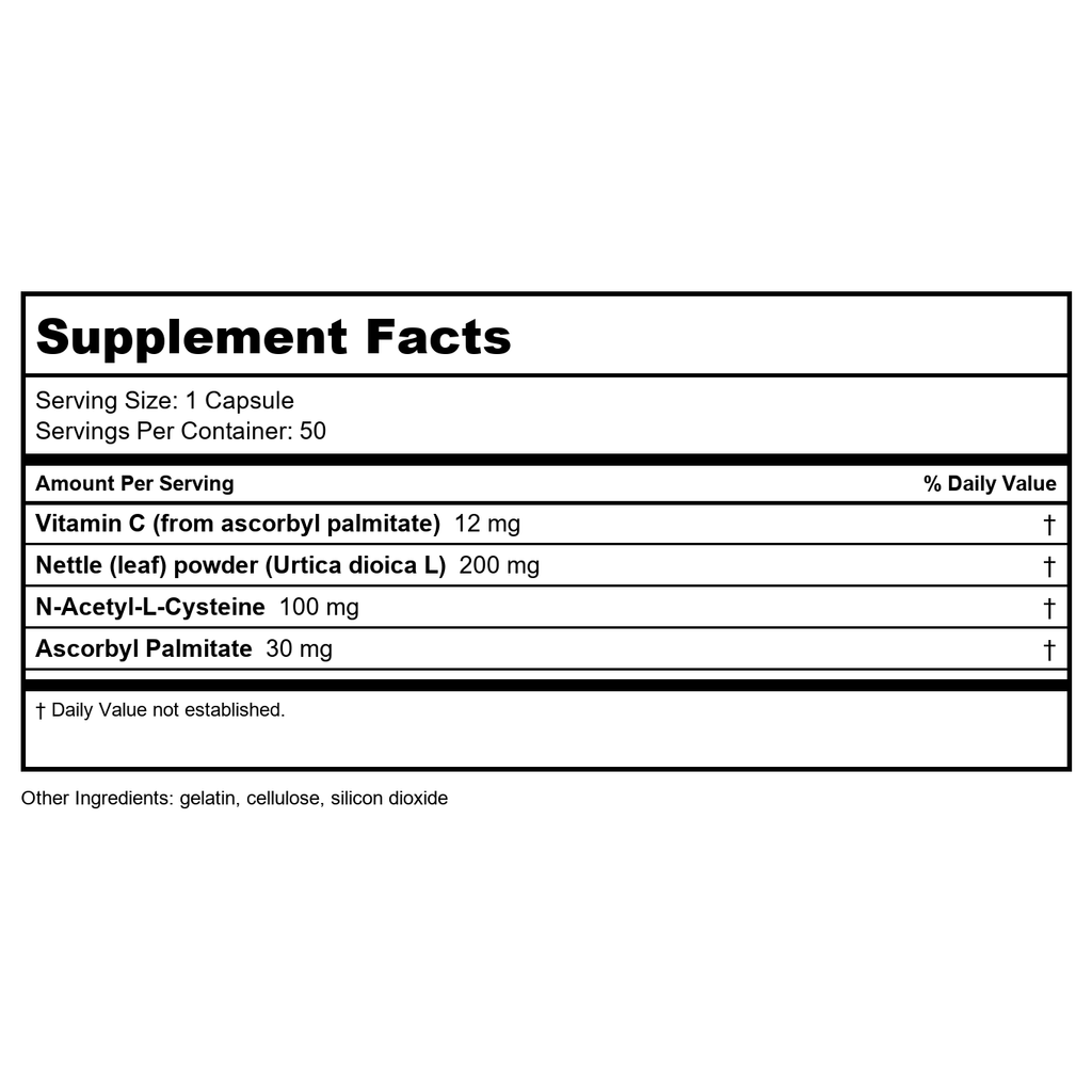 Ecological Formulas Pollenase 50 Capsules