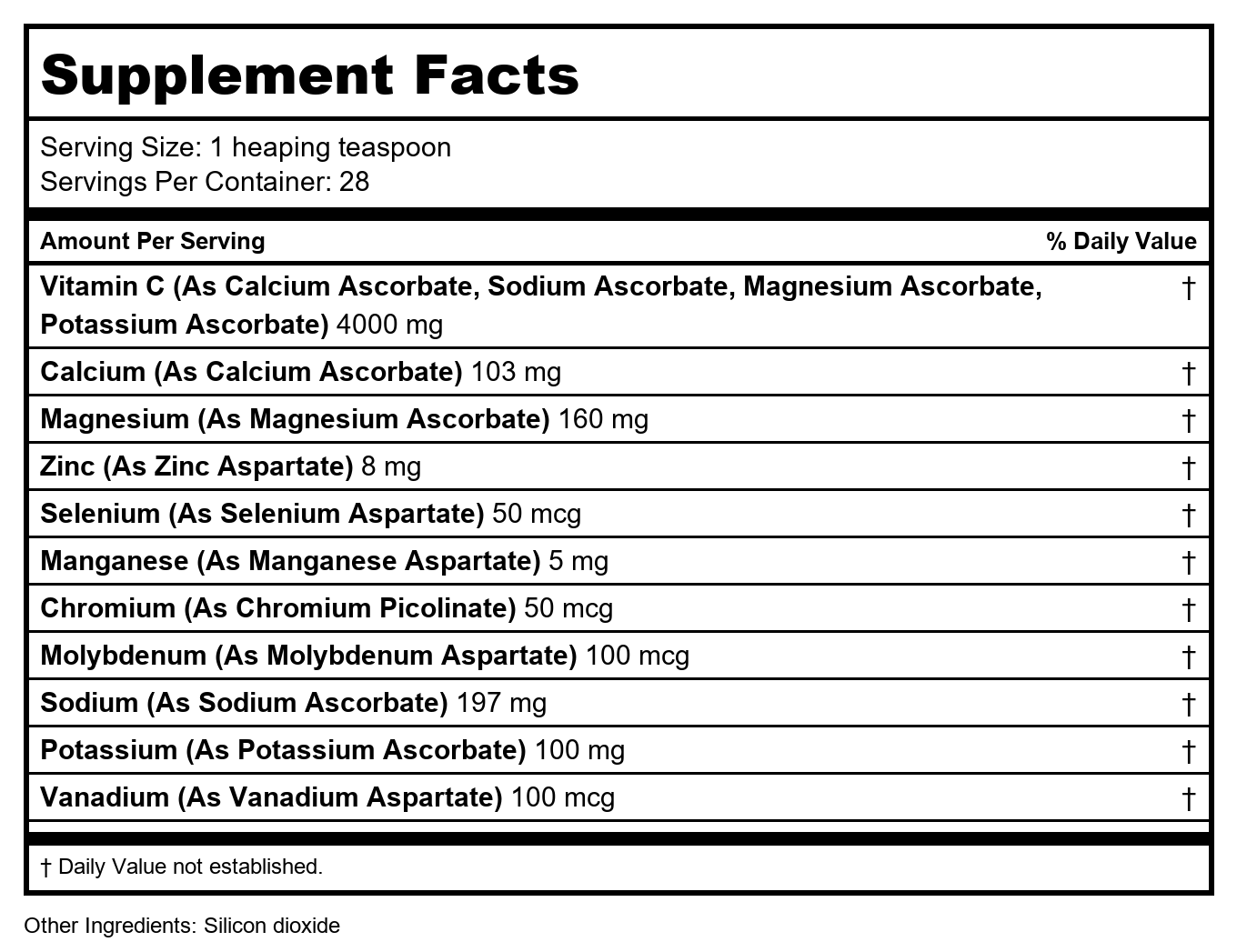 Progena Hypo-Scorbate 162 Grams