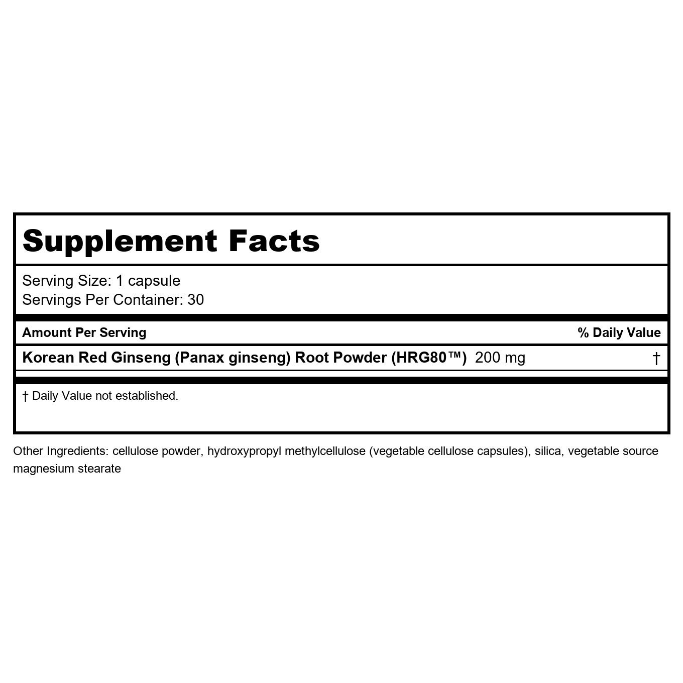 Euromedica Red Ginseng Energey 30 Chewable Tablets