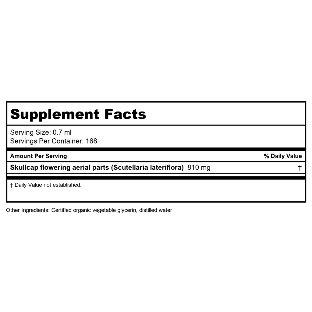 Herb Pharm Skullcap Alcohol Free 4oz