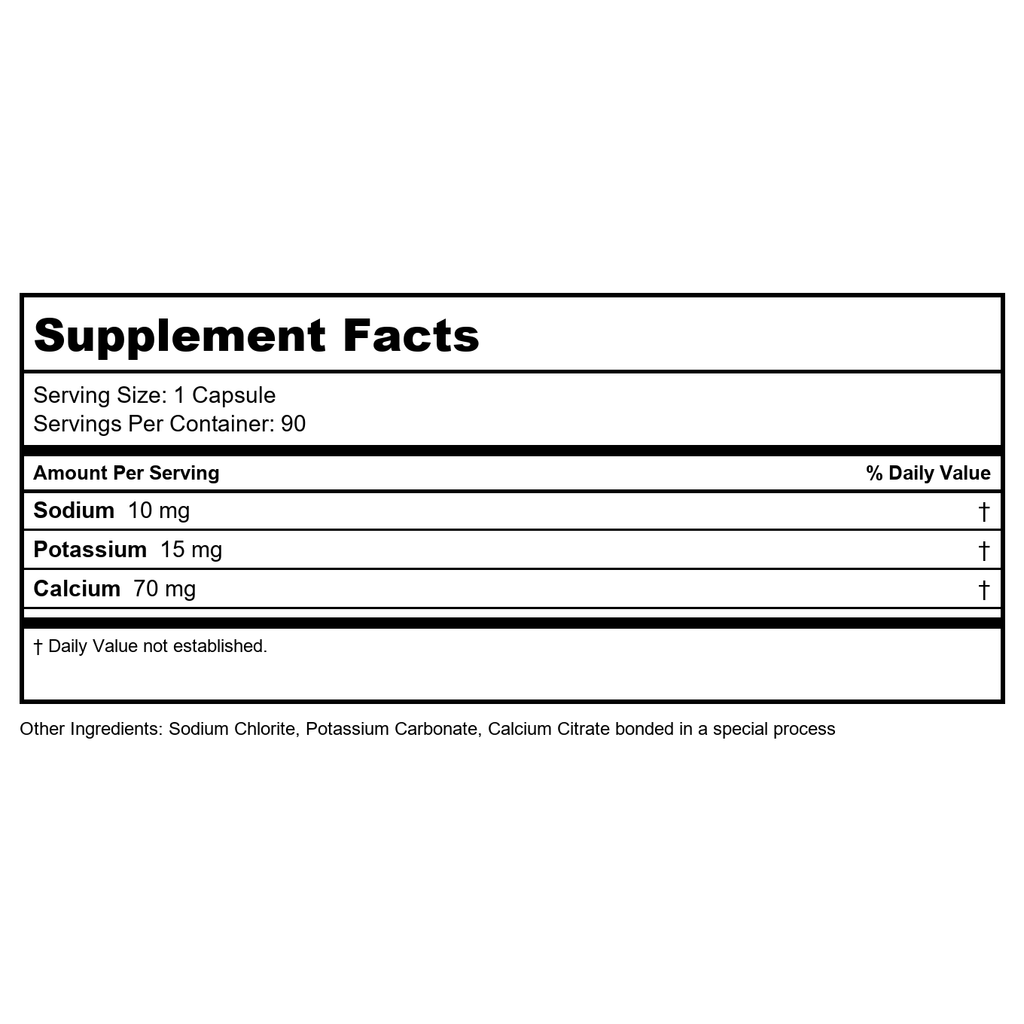 Earth's Bounty - Oxy-Caps Oxygen Supplement 375 mg. - 90 Capsules