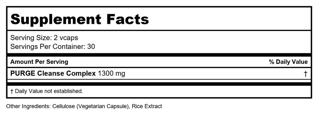 Eu Natural - Purge Uric Acid Cleanse & Joint Support - 60 Vegetarian Capsules