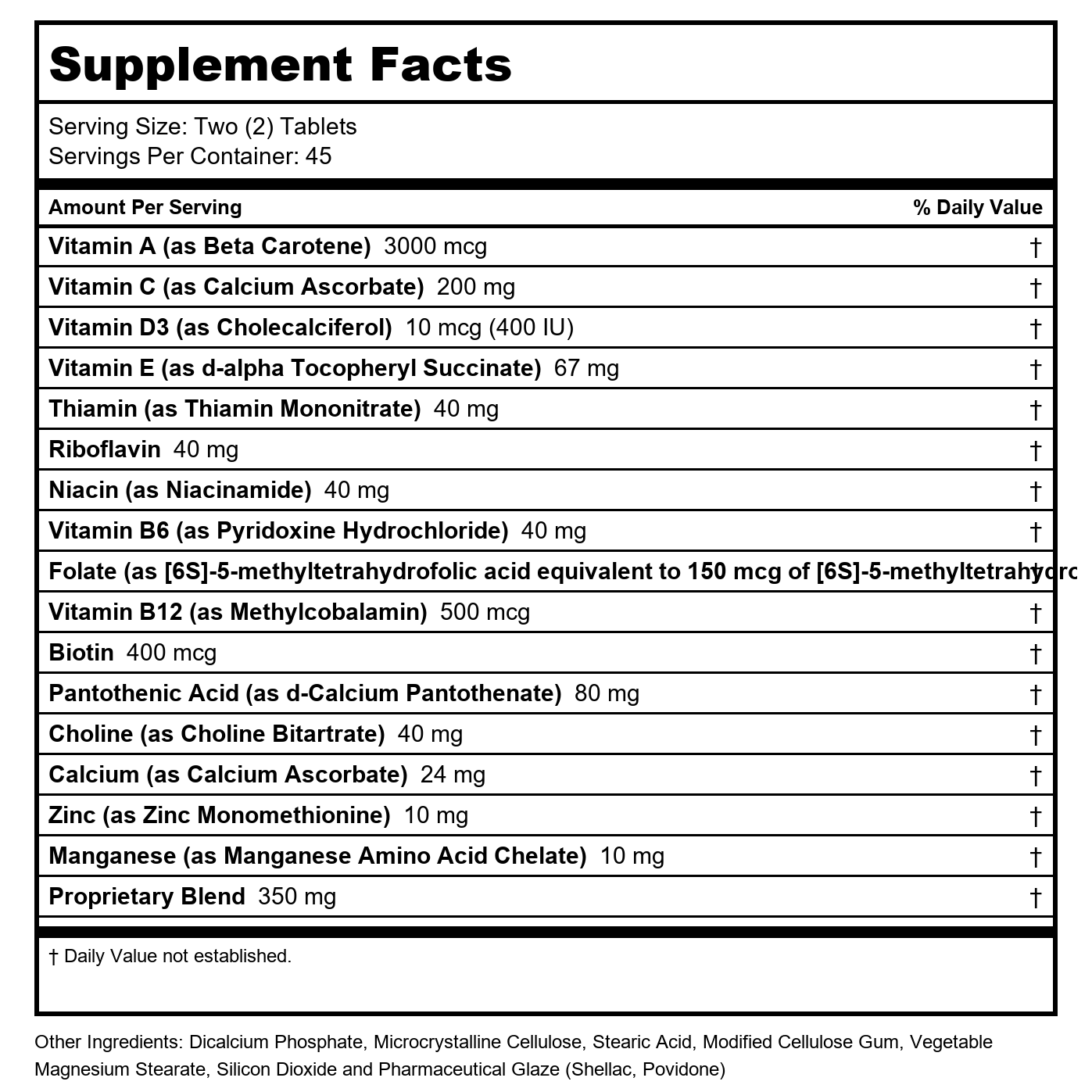 Michael's Naturopathic Programs - Teen Girls Tabs Daily Multi Vitamin - 90 Vegetarian Tablets