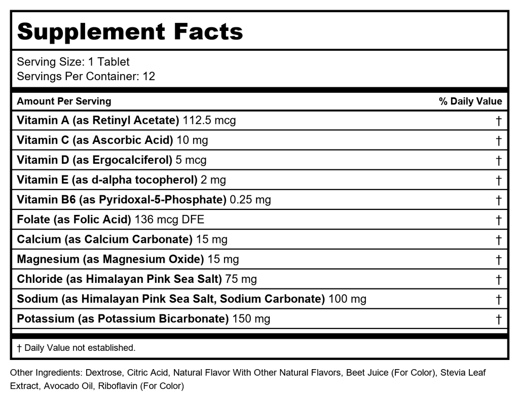 Nuun - Hydration Effervescent Vitamins Supplement Tangerine Lime - 12 Tablets