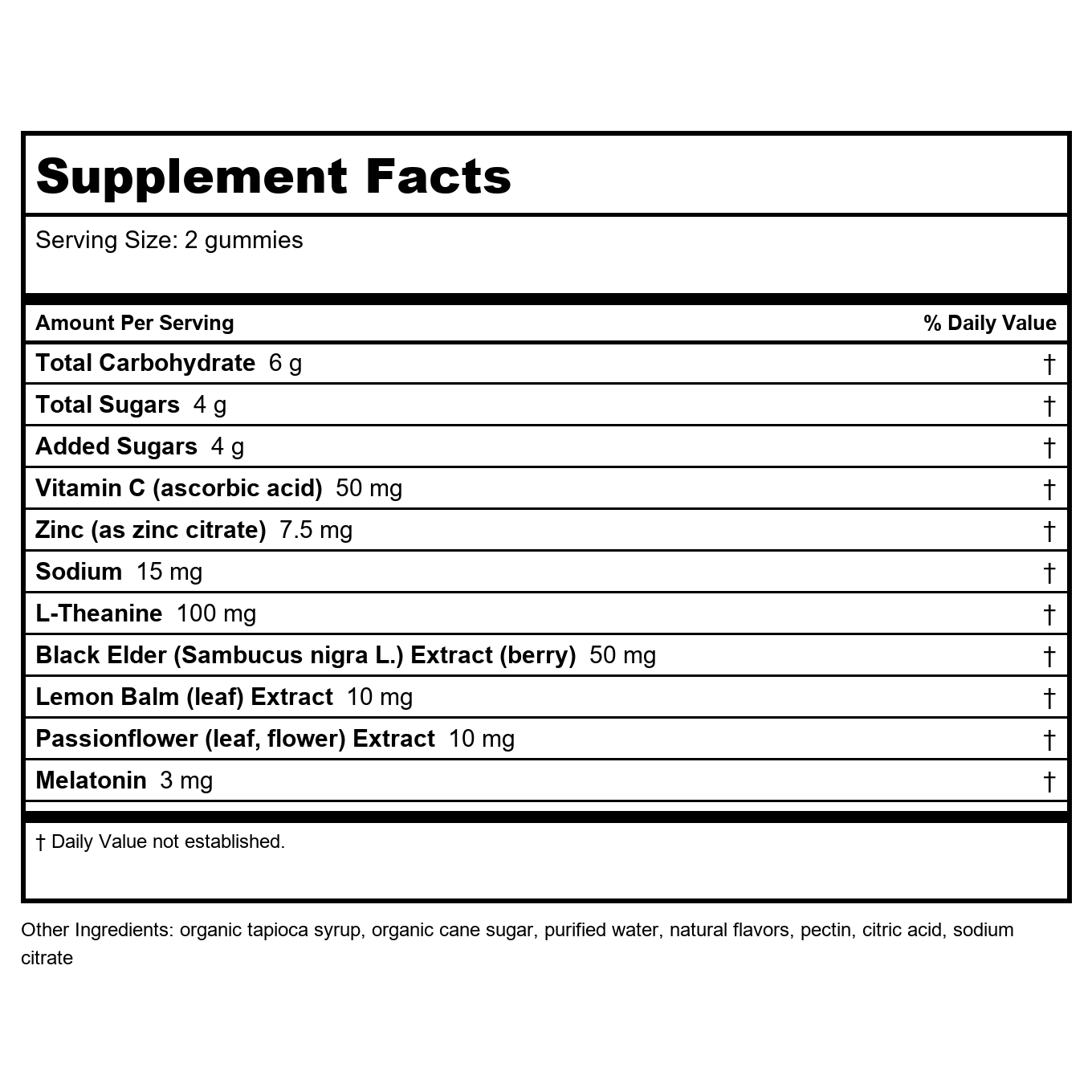 Nature's Way Sleep + Immune 50 Gummies