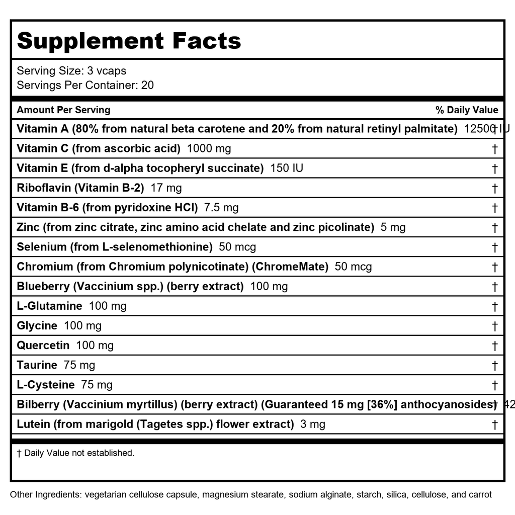 Pioneer - Comprehensive Eye Health - 60 Vegetarian Capsules