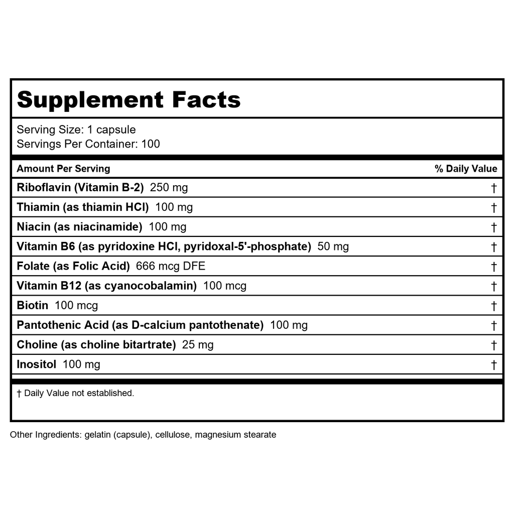 Nature's Life Vitamin B-2 250mg 100 Tablets   PN 00122