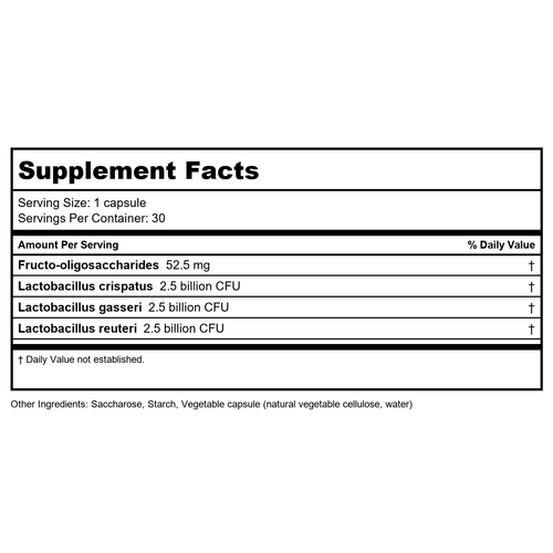 Activa Symbiotic GYN Delayed Release for Women 30 Capsules -