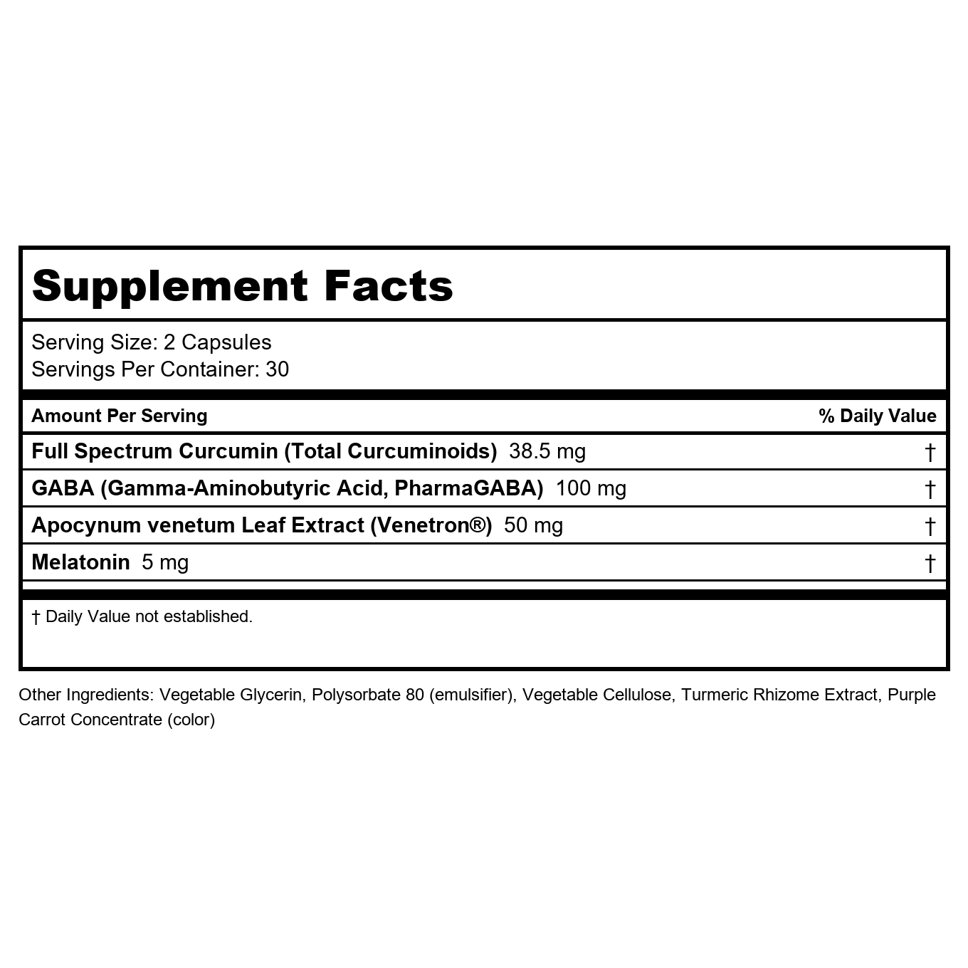 Solgar - Full Spectrum Curcumin Sleep Ease - 60 Licaps