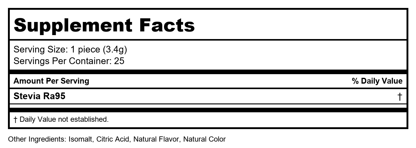 Stevita - Hard Candy Sweetened with Stevia Glorious Grape - 1.4 oz.