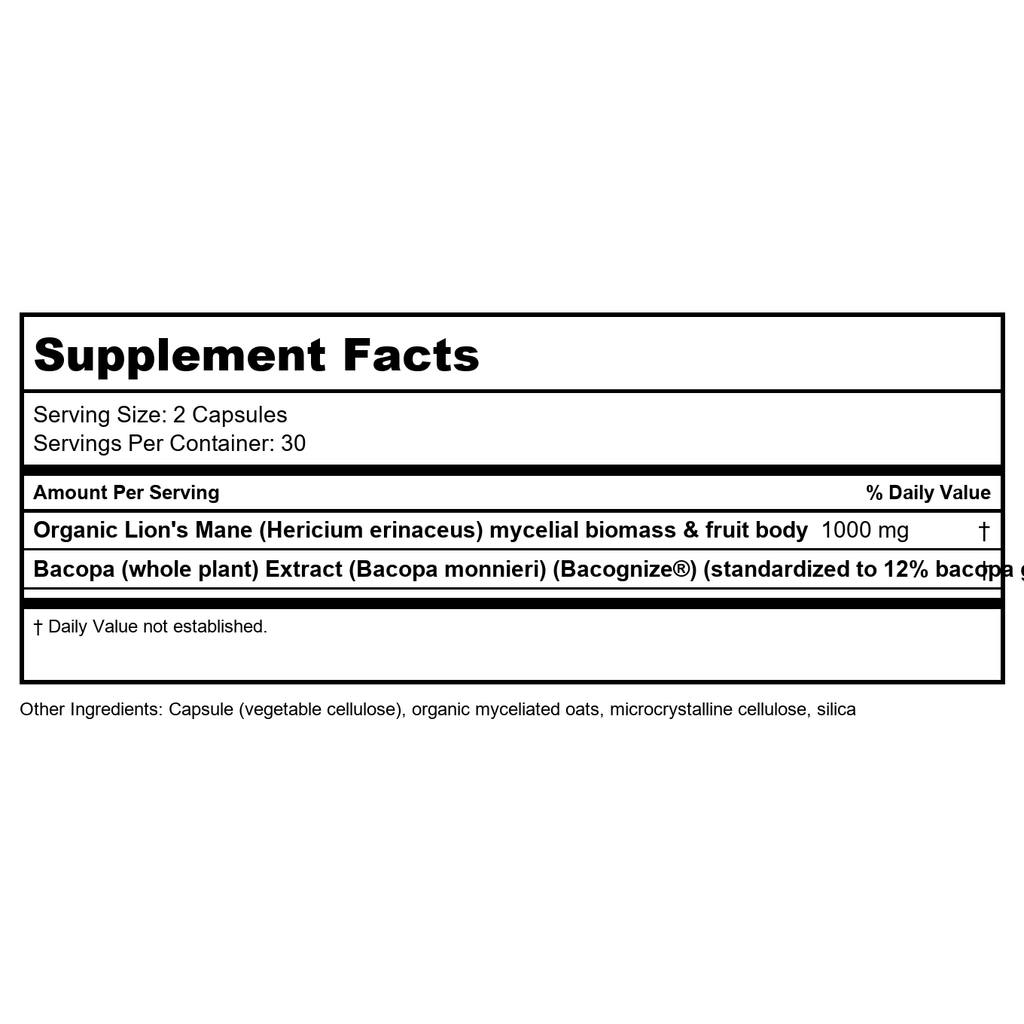 Nordic Naturals - Cognition Mushroom Complex - 60 Capsules