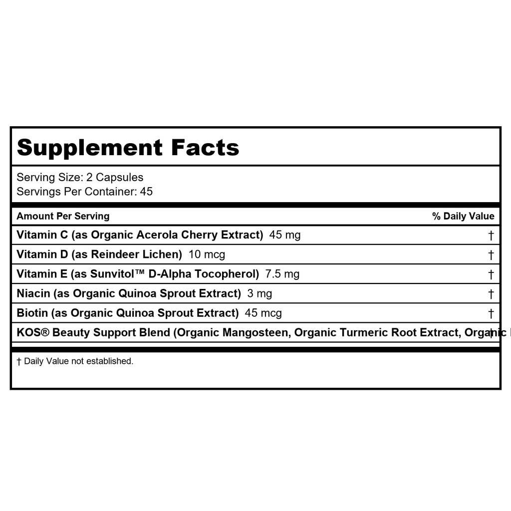 KOS - Looking Good! Beauty Capsules - 90 Capsules