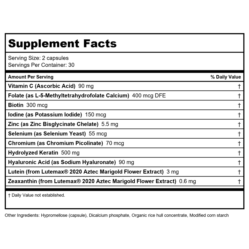 Zahler - SHINE Advanced Skin, Hair & Nail Support - 120 Capsules