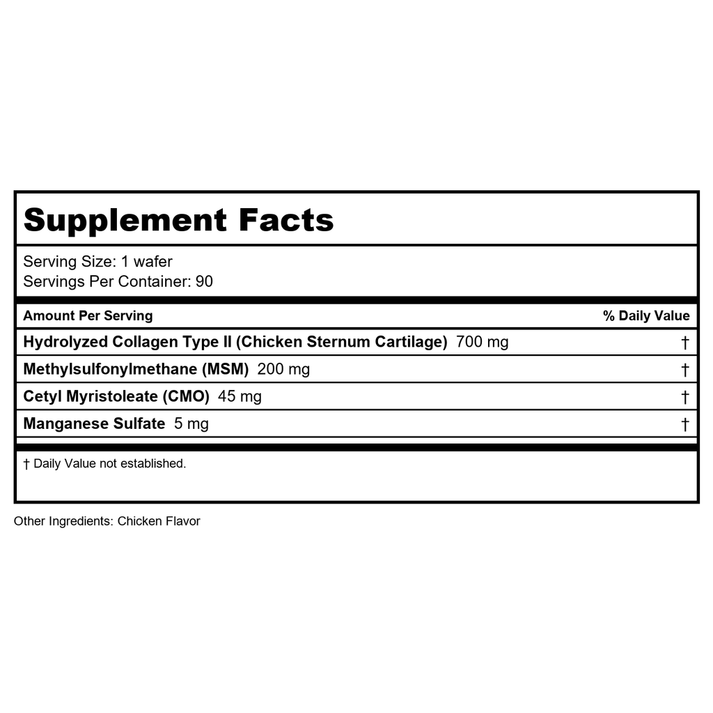 Longevity by Nature - ArthroGuard Joint Support Pet Wafers - 90 Wafers