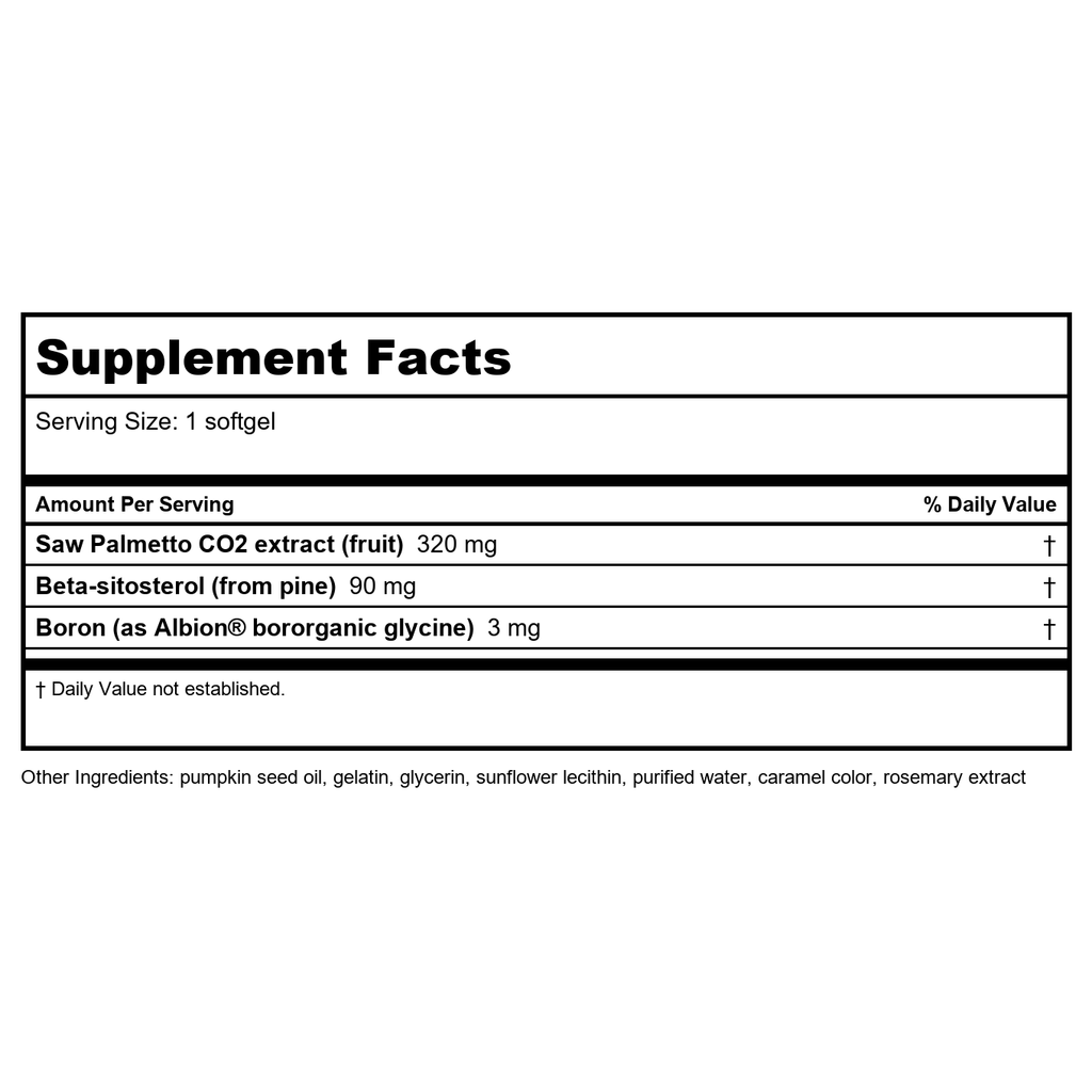 Life Extension PalmettoGuard Saw Palmetto & Beta-Sitosterol 30 Softgels