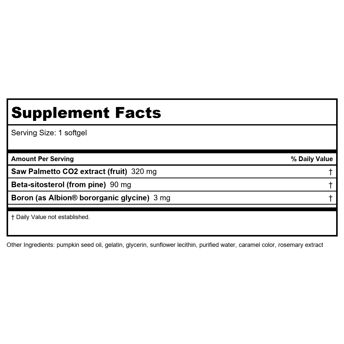 Life Extension PalmettoGuard Saw Palmetto & Beta-Sitosterol 30 Softgels