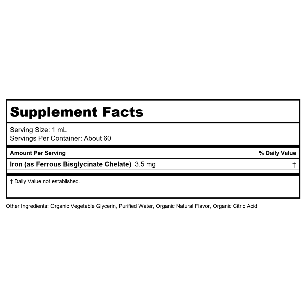 MaryRuth Organics - Organic Toddler Iron Liquid Drops Grape - 2 fl. oz.