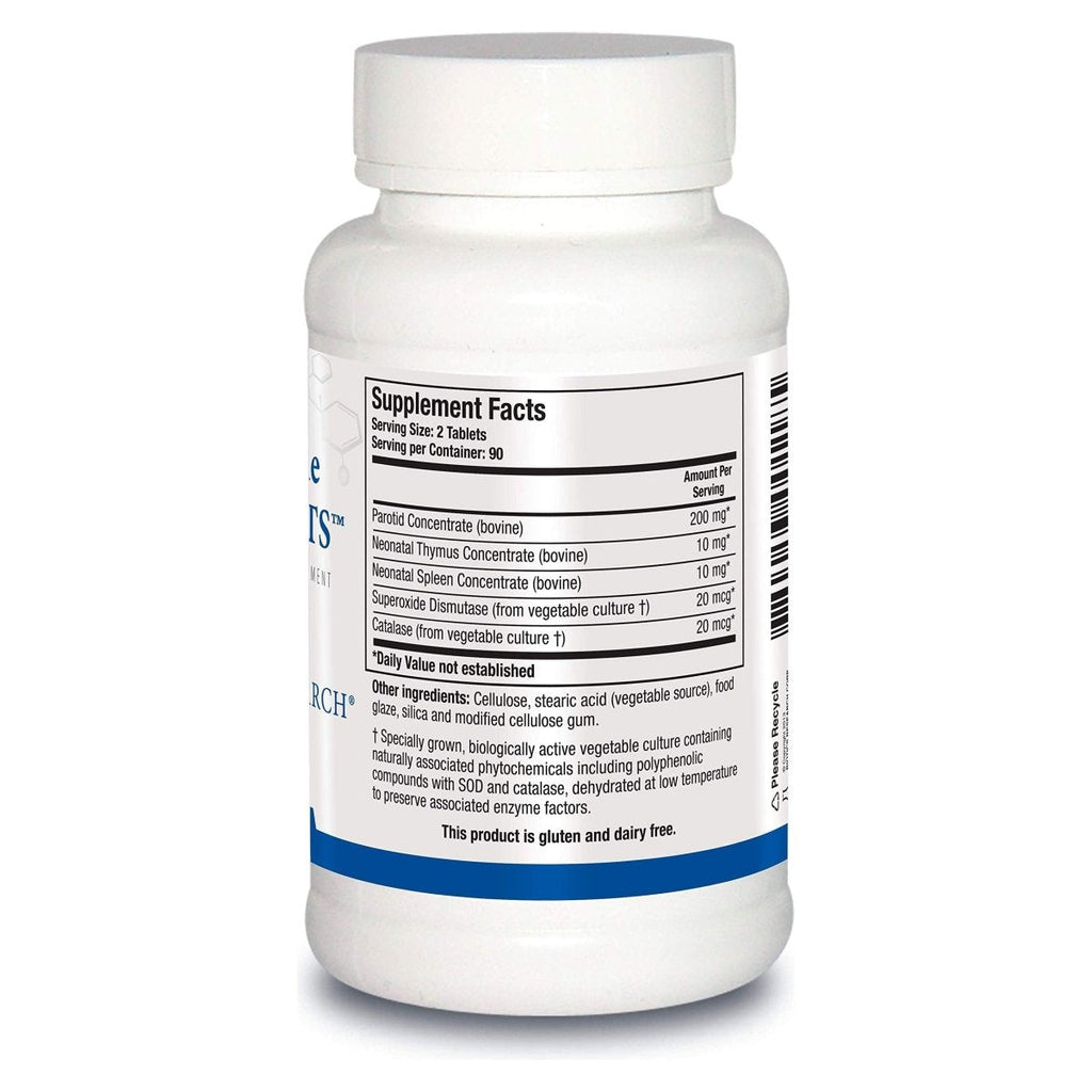 Biotics Research Cytozyme Parotid-TS 180 Tablets
