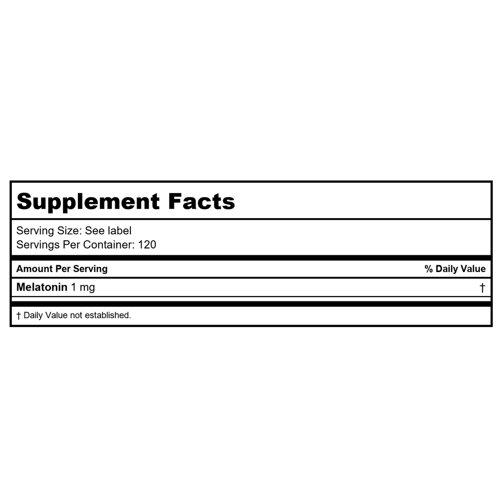 KAL Melatonin 1mg 120 Micro Tablets    98653