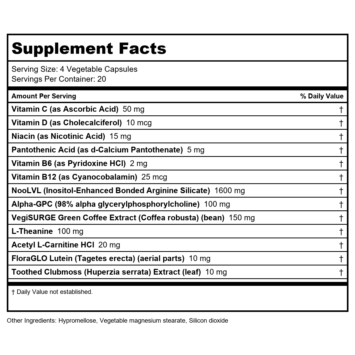 Force Factor - ForeBrain Pro Gamer with NooLVL - 80 Vegetable Capsule(s)