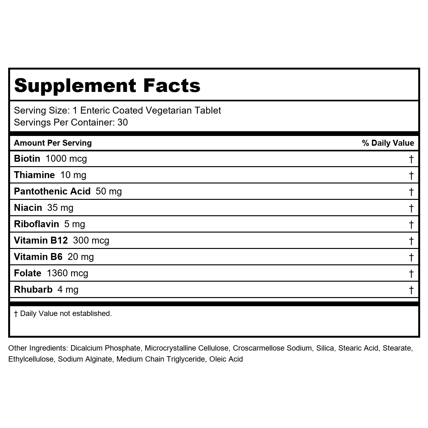 Life Extension Youthful Woman 40+ with B-Complex 30 Tablets