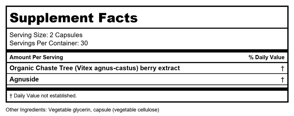 Gaia Herbs Vitex Berry 60 Vcaps - 2 Pack