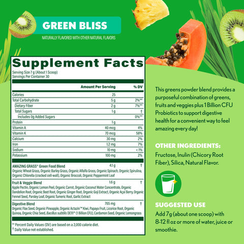 Amazing Grass Kidz Superfood Berry Blast - 30 Servings