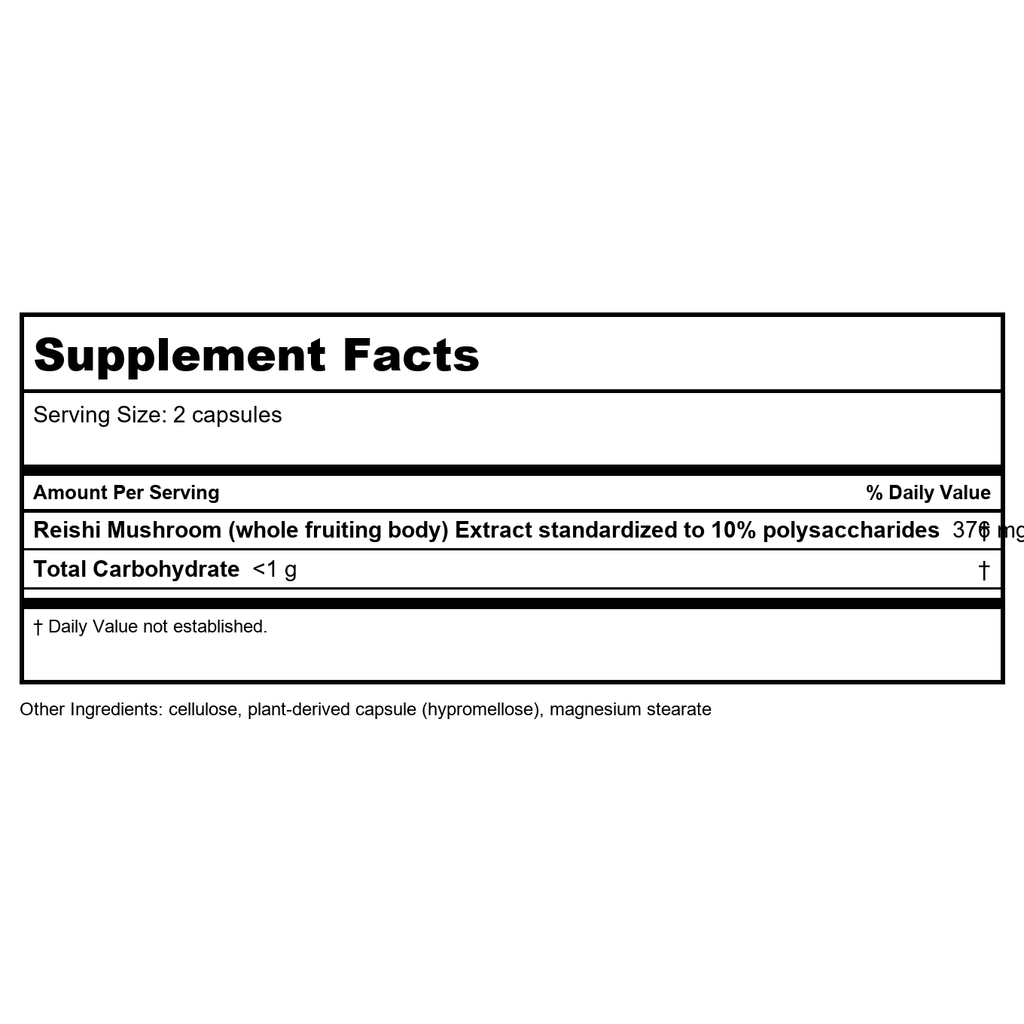 Nature's Way Reishi Mushroom Extract 100 Vcaps