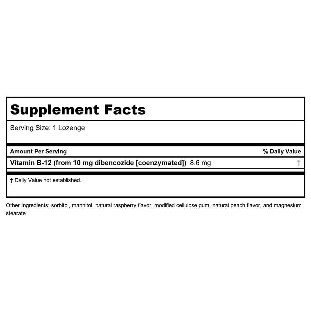 Source Naturals - Dibencozide Coenzymated B12 Sublingual - 120 Tablets