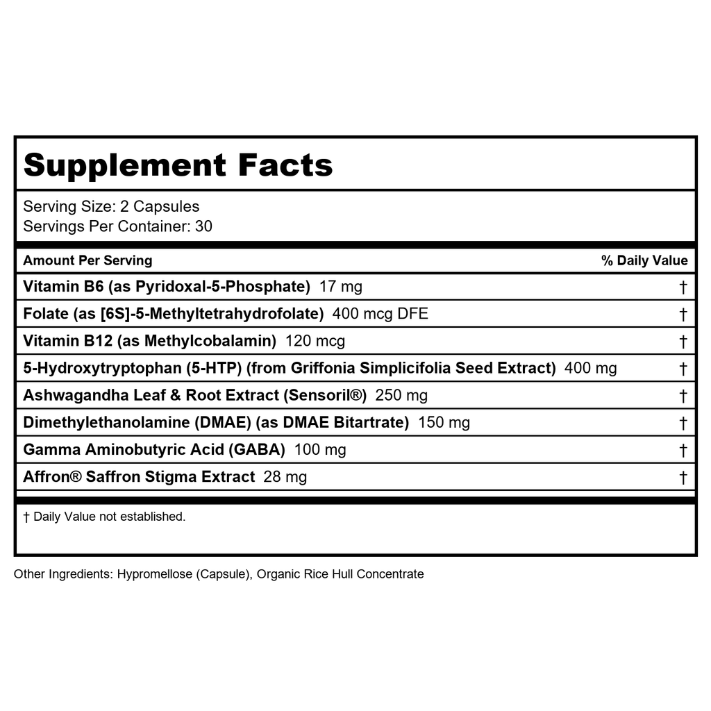 Zahler - MasterMind Comprenhensive Mood Formula - 60 Capsules