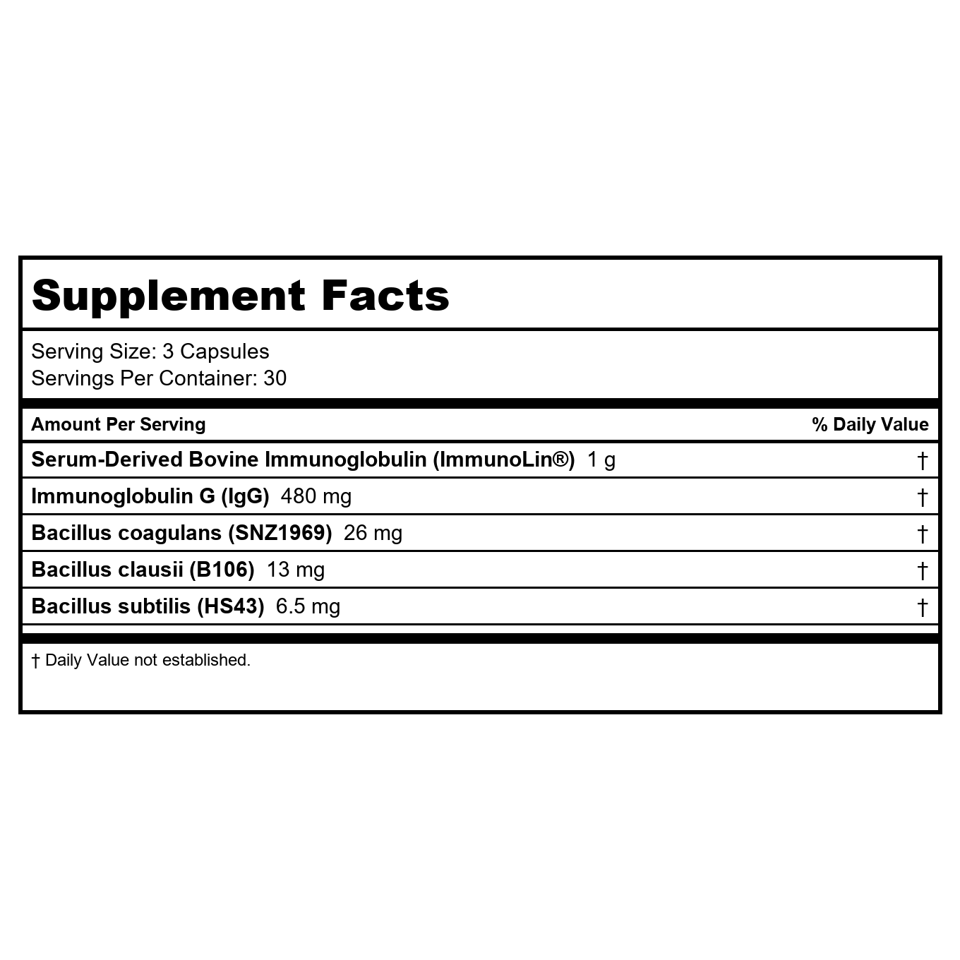 Ortho Molecular Ortho Spore IG 90 Capsules