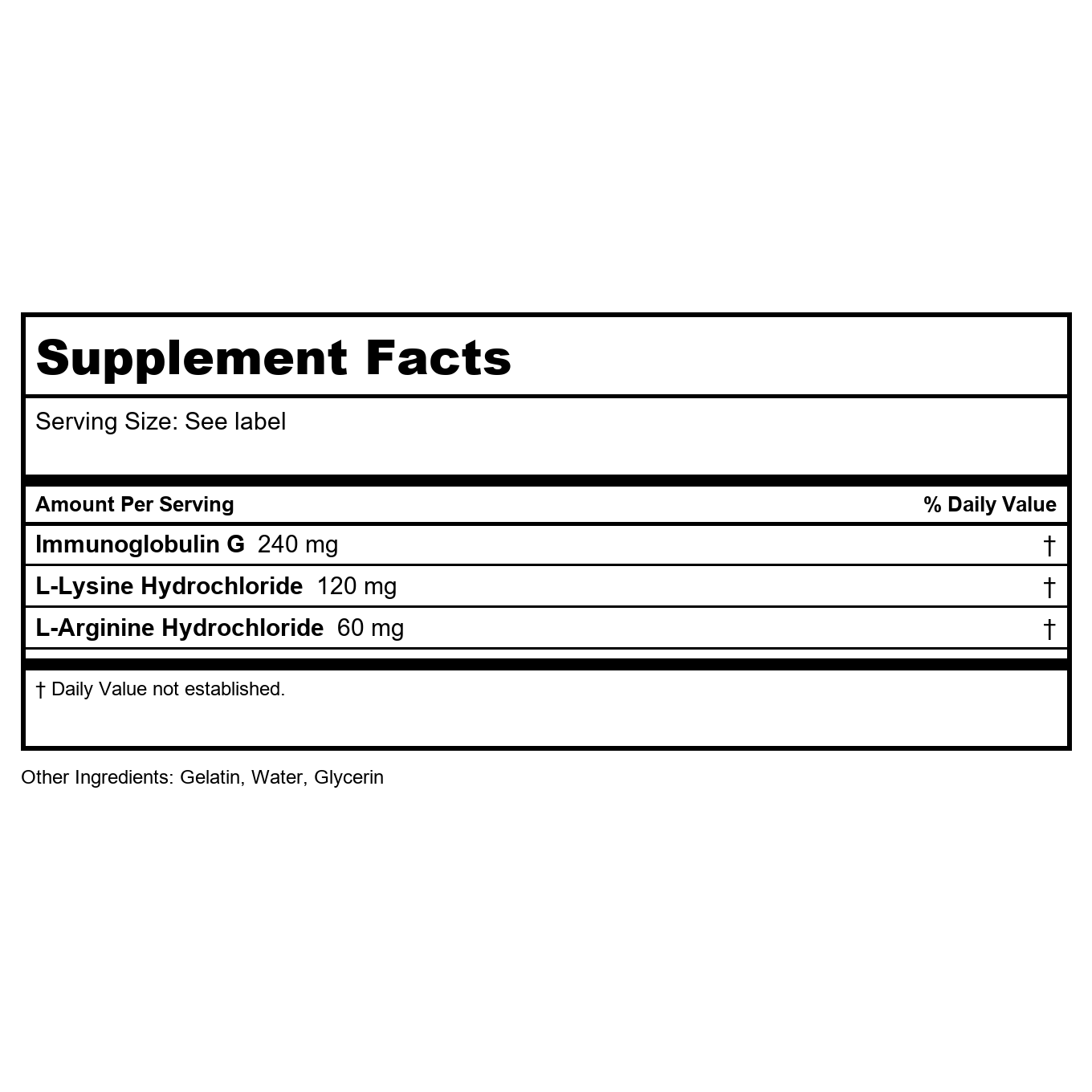 Biotics Research Immuno-gG SBI 120 Capsules
