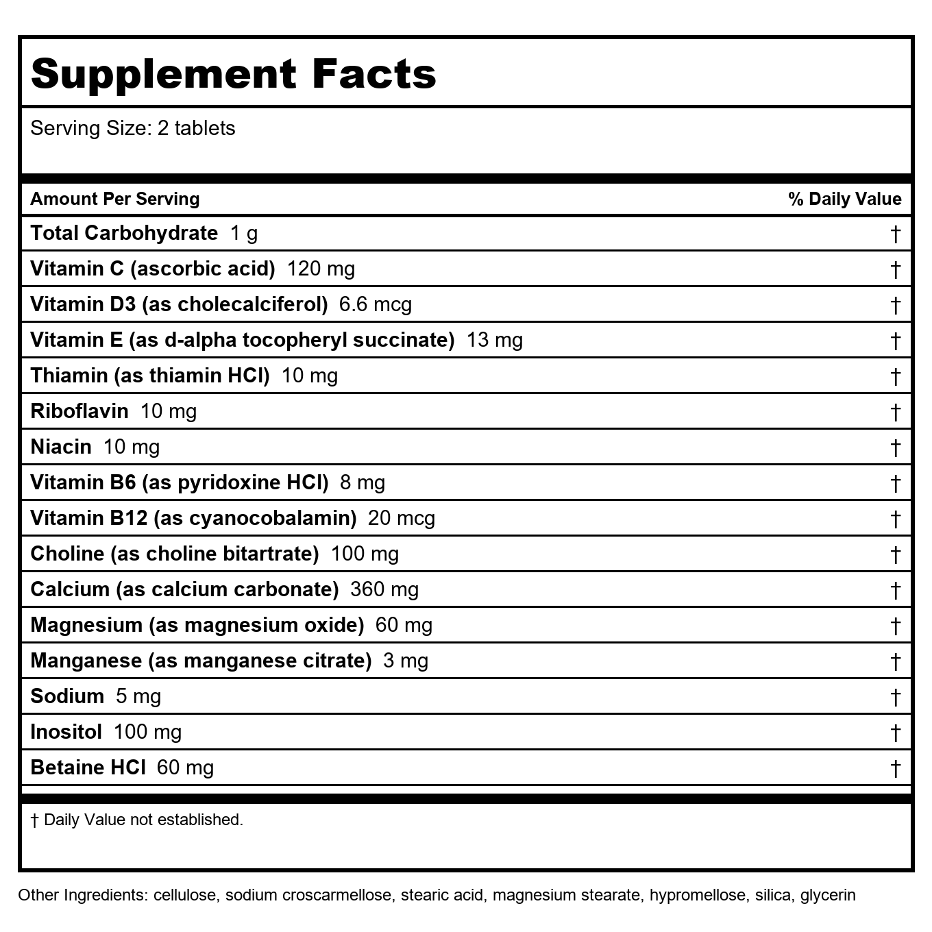Nature's Way Myo-Tone 80 Cap  01558 - 2 Pack