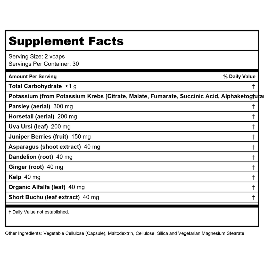 Natural Balance Water-X 60 Vcaps - 71217