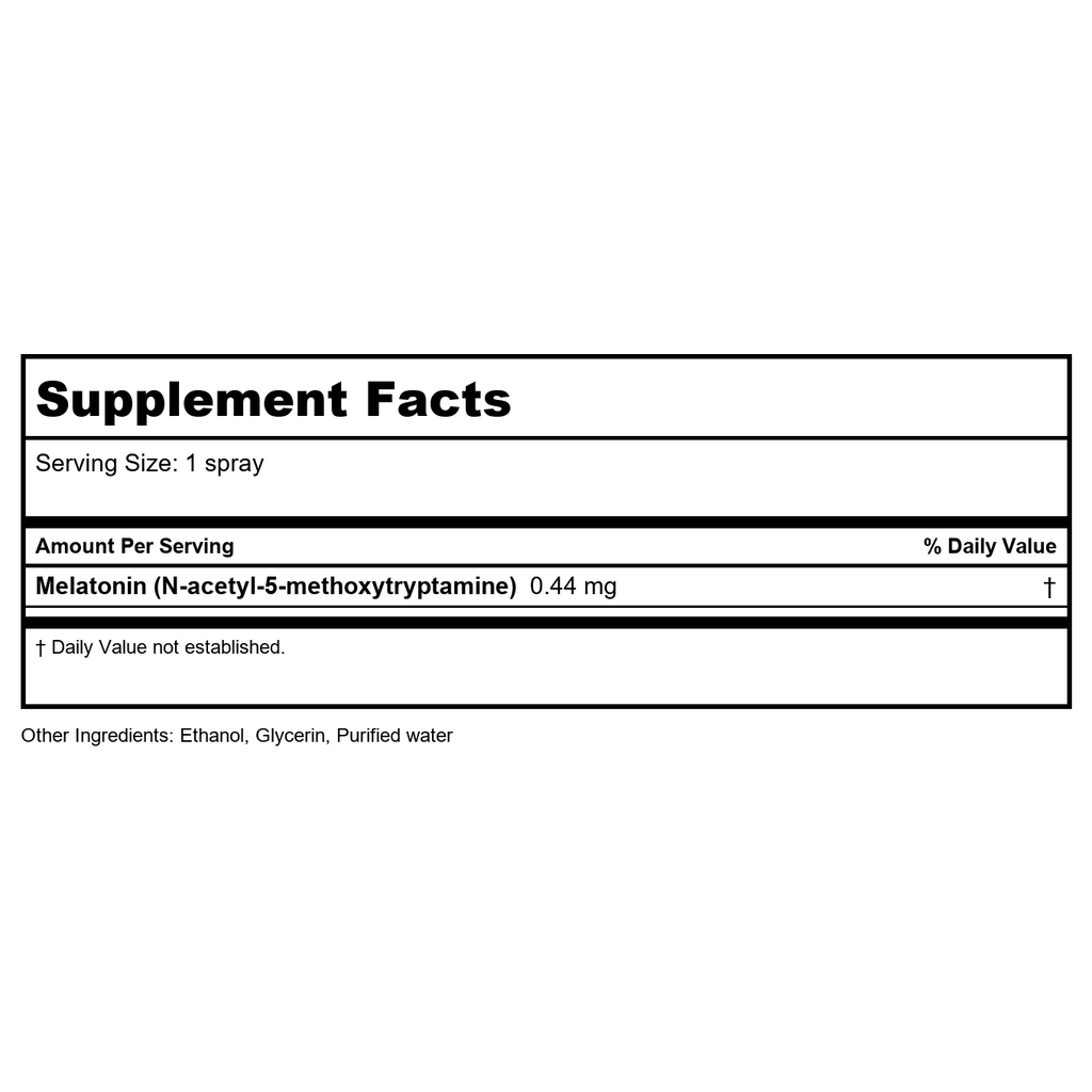 NFH Liquid Melatonin SAP 50mg