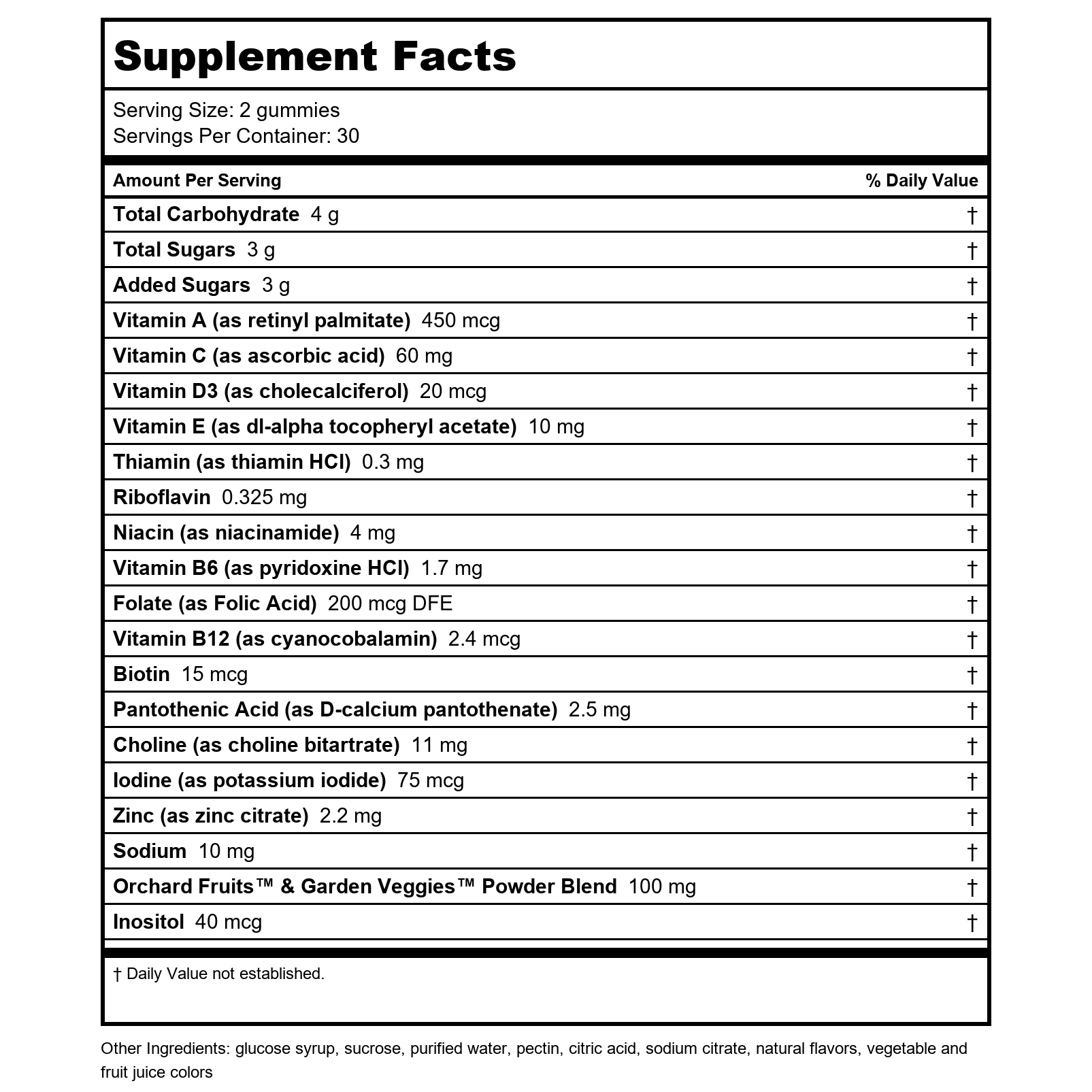 Nature's Way Alive! Kids Multivitamin Gummy 60 Count - 15788 - 2 Pack