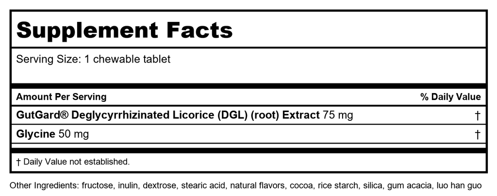 Nature's Way DGL Ultra 90 Chewable Tablets - 2 Pack