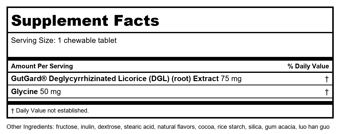Nature's Way DGL Ultra 90 Chewable Tablets - 2 Pack