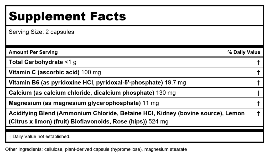 Nature's Way Enzymatic Therapy Acid-A-Cal 100 Capsules - 2 Pack