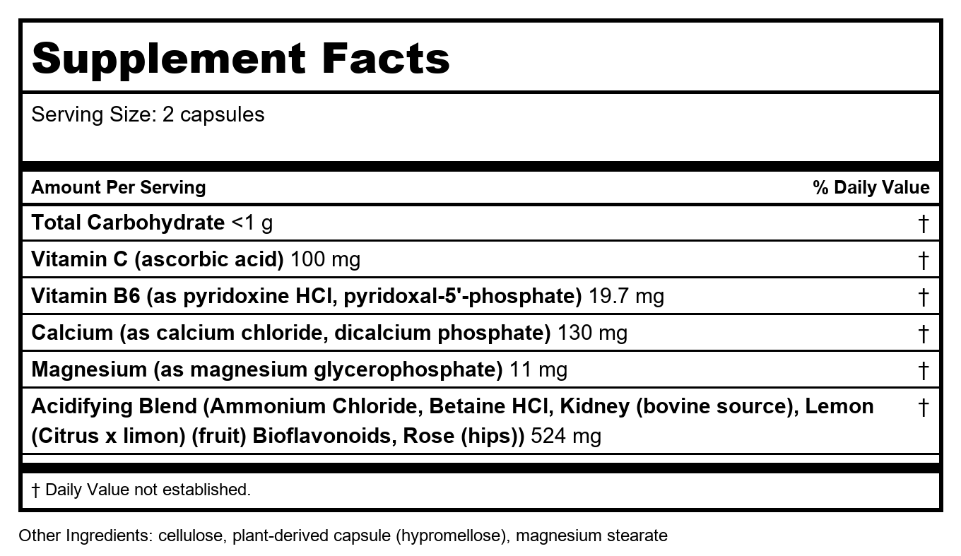Nature's Way Enzymatic Therapy Acid-A-Cal 100 Capsules - 2 Pack