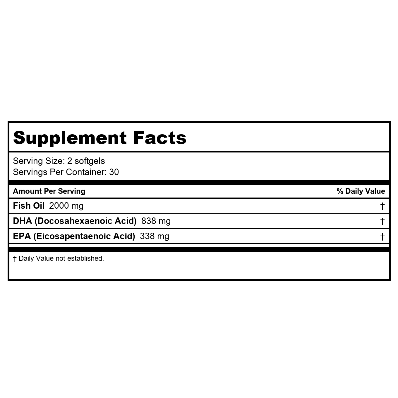 Nature's Way Mega-DHA 60 Softgels - 2 Pack