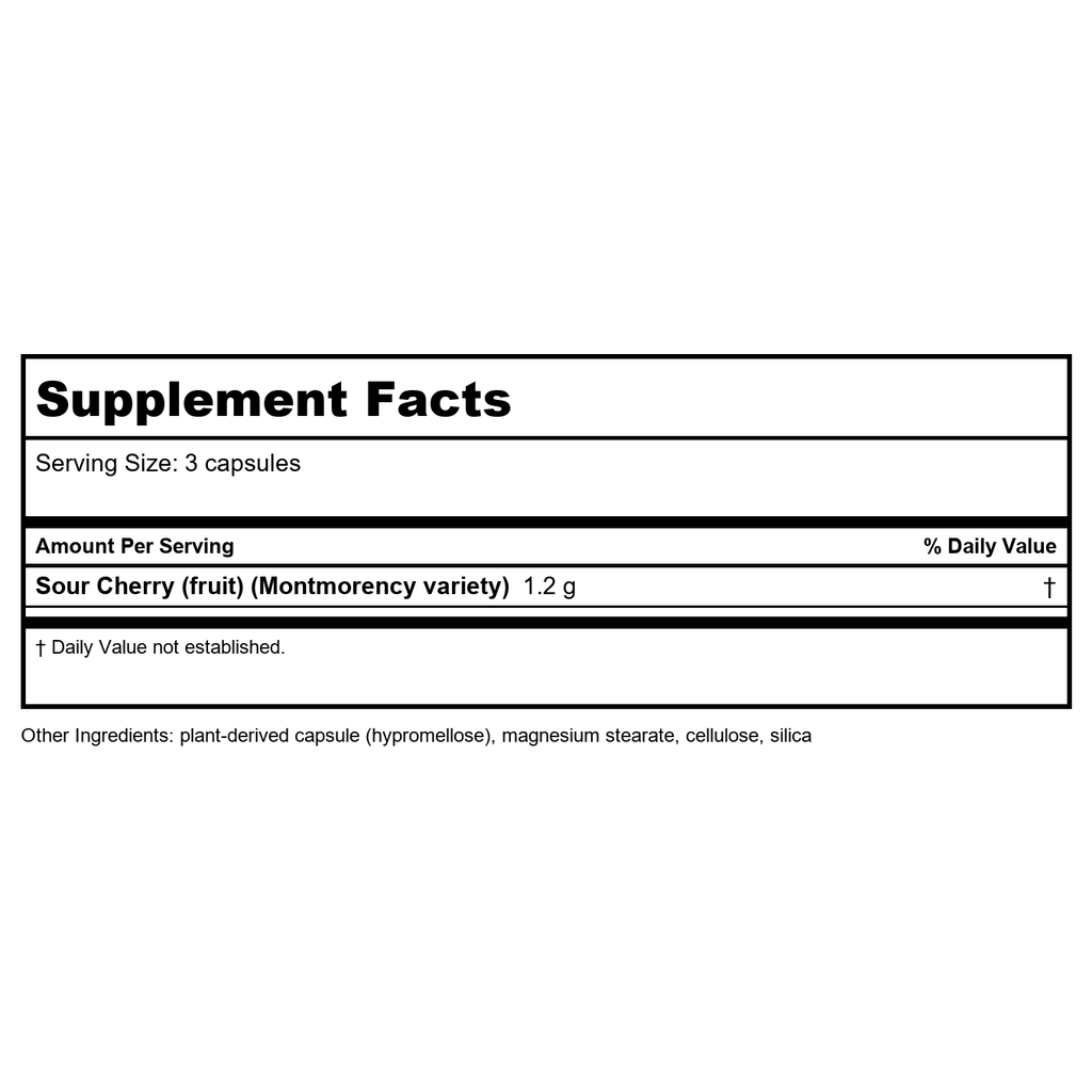 Nature's Way Tart Cherry Ultra Capsules 90 Vcaps - 2 Pack