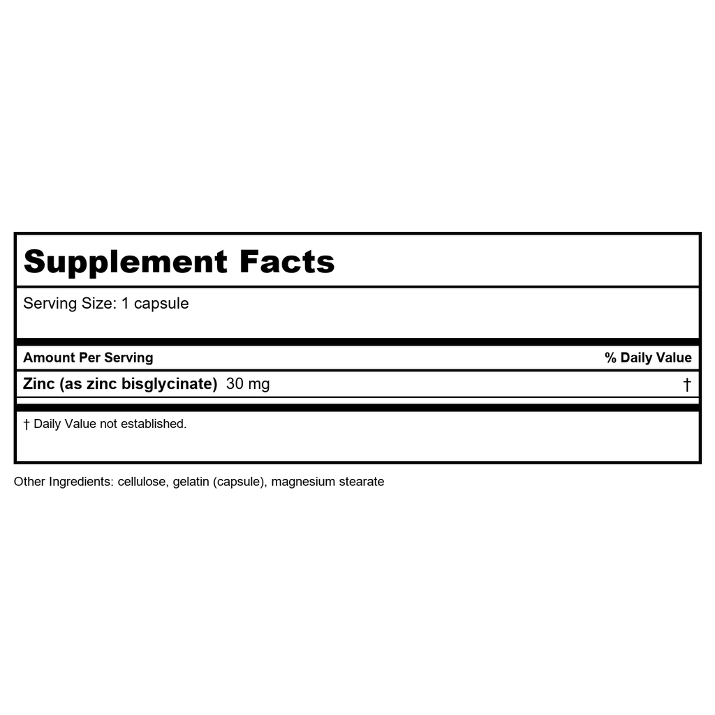 Nature's Way Zinc 100 Capsules - 3 Pack