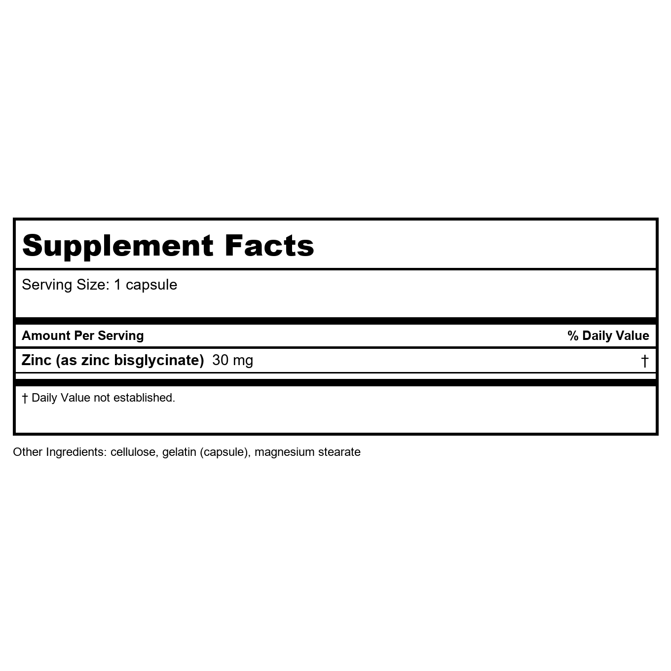 Nature's Way Zinc 100 Capsules - 3 Pack