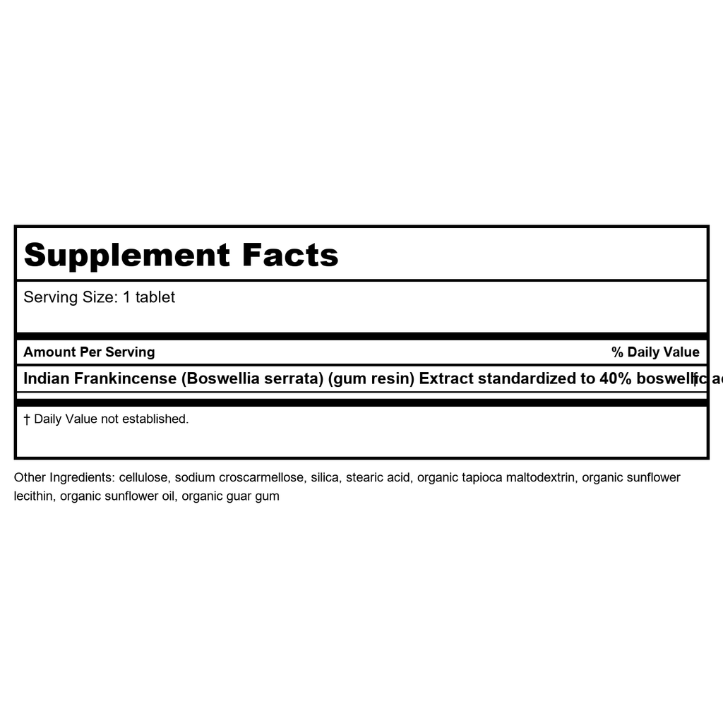Nature's Way Boswellia Extract 60 Tablets - 3 Pack