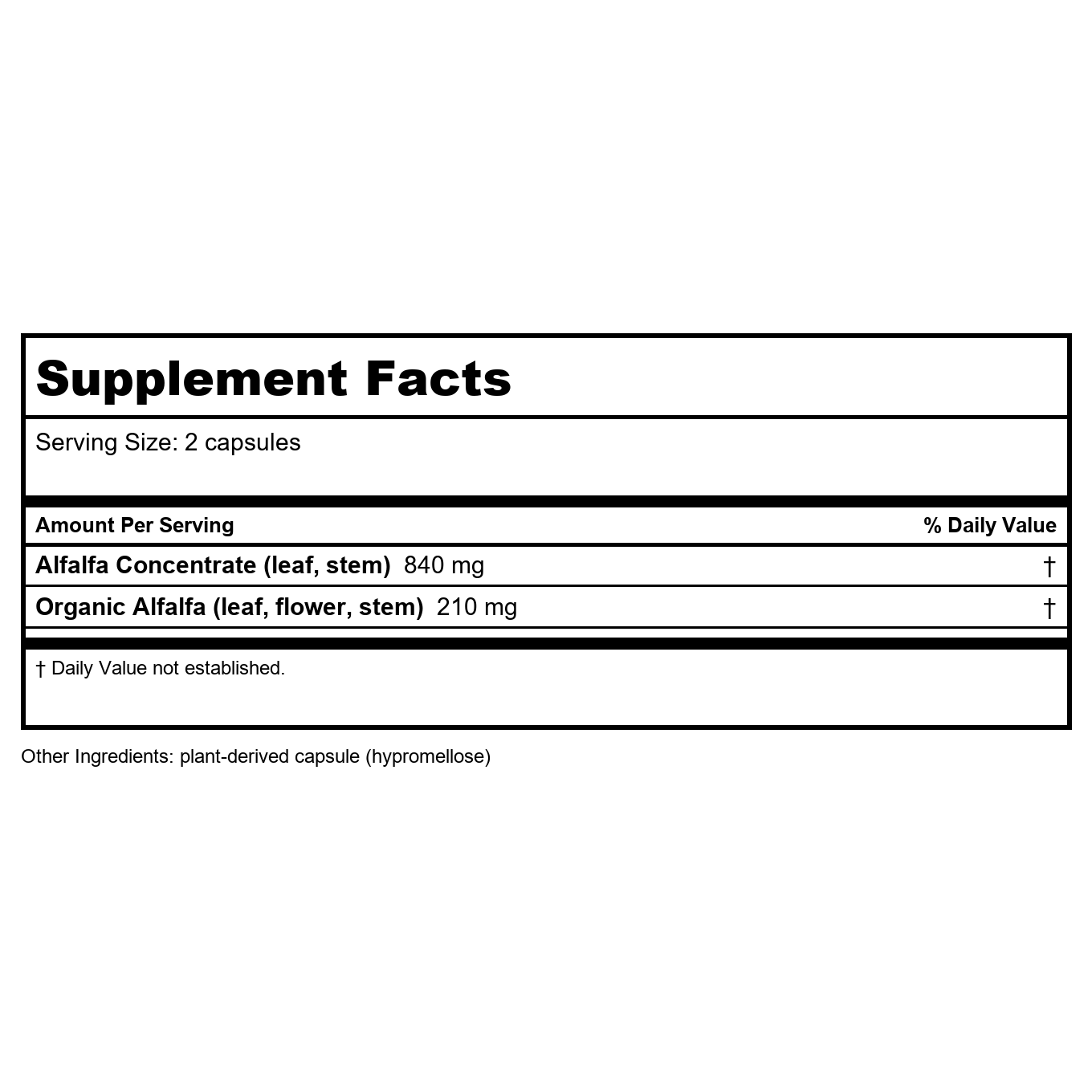 Nature's Way Alfa-Max 100 Vcaps - 6 Pack